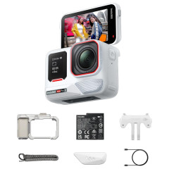 Insta360 Ace Pro 2 (Arctic White) Xplorer Bundle (Moonlight Silver)