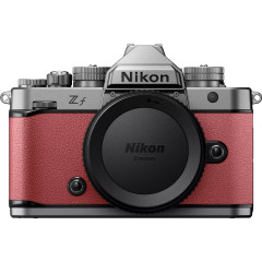 Nikon Z f Silver Body Mauve Pink