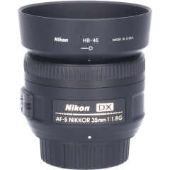 Tweedehands Nikon AF-S 35mm f/1.8G DX CM8936