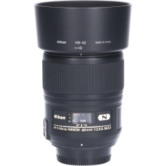 Tweedehands Nikon AF-S 60mm f/2.8G ED Micro CM7977