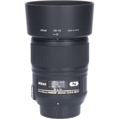Tweedehands Nikon AF-S 60mm f/2.8G ED Micro CM7978