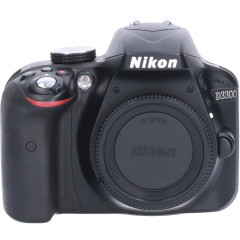 Tweedehands Nikon D3300 body zwart CM0603