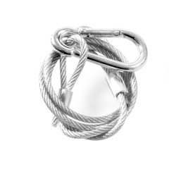 Nanlite Safety Metal Cords Size M (4mm/800mm/60KG)