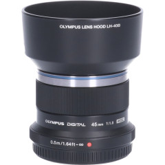 Tweedehands Olympus M.Zuiko Digital ED 45mm f/1.8 - Zwart CM8507