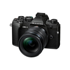 OM System OM-5 Zwart + 12-45mm