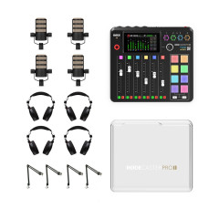 Rode RodeCaster Pro II 4 Personen Bundle