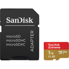 SanDisk Extreme MicroSDXC 1TB + SD Adapter