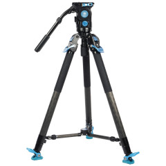 Sirui Video Tripod SVT75 Pro + SVH15 Fluid Head