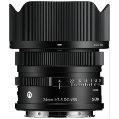 Sigma 24mm f/3.5 DG (C) Black E-mount