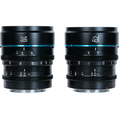 Sirui Nightwalker 16mm & 75mm T1.2 S35 Set MFT Black