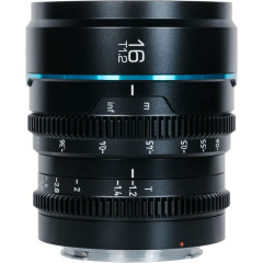 Sirui Nightwalker 16mm T1.2 S35 Canon RF Black
