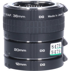 Tweedehands Tweedehands Soligor set tussenringen 3-delig voor Nikon CM8479