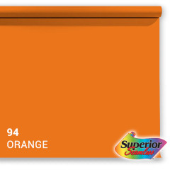 Superior Achtergrondpapier Orange 1.35m x 11m