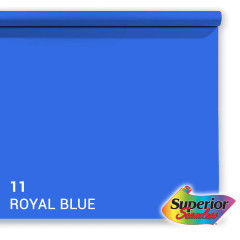 Superior Achtergrondpapier Royal Blue 1.35m x 11m