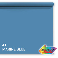Superior Achtergrondpapier Marine Blue 1.35m x 11m