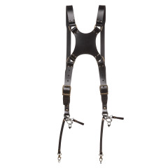 The Hantler Dual camera harness Black L/XL