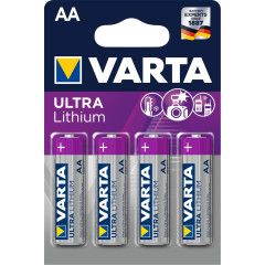 Varta AA Ultra Lithium 4 pak nr.6106