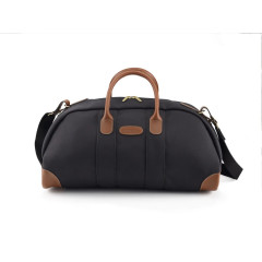 Billingham Weekender - Black Fibrenyte/Tan