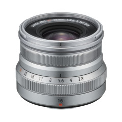 Fujifilm XF 16mm f/2.8 R WR silver