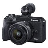 Canon EOS M6 Mark II + 15-45mm + EVF-DC2