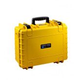 B&W Outdoor Cases Type 5000 - Geel met Plukschuim