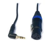 Peppercable CAY1 XLR Female -3.5mm Mini Stereo Jack Cable 40