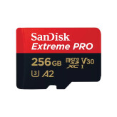 SanDisk Extreme Pro MicroSDXC 256GB 200MB/s A2 V30 + SD adapter