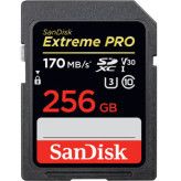 SanDisk SDXC Extreme Pro 256GB 170mb/ 90mb U3 V30