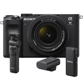 Sony A7C Zwart + 28-60mm + ECM-W2BT + GP-VPT2BT
