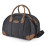 Billingham Overnighter - Black Fibrenyte/Tan