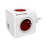 Allocacoc PowerCube Original USB Rood