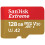 SanDisk Extreme MicroSDXC 128GB+SD Adapter 9MB/s