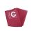 Caruba Microfiber Lensdoekje 30x30 - Rood