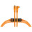 TetherTools TetherPro Optima 10G USB-C 15' (4.6m) Straight to Right, High-Visibility Orange