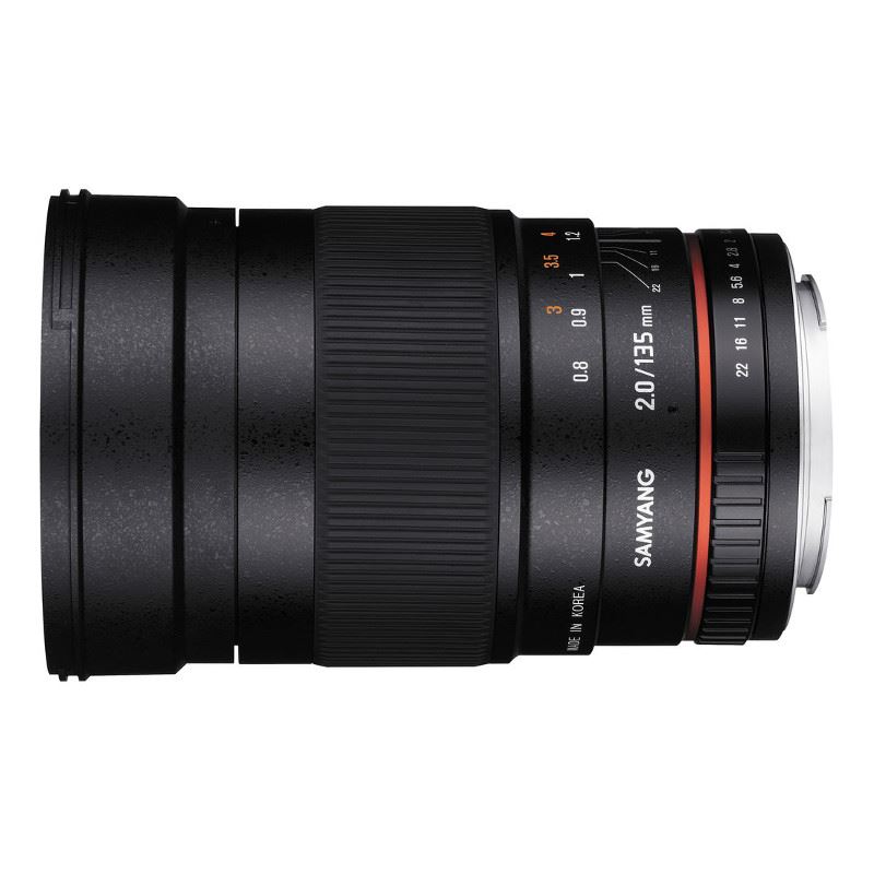 Samyang 135mm f/2.0 ED UMC Nikon F-mount AE objectief