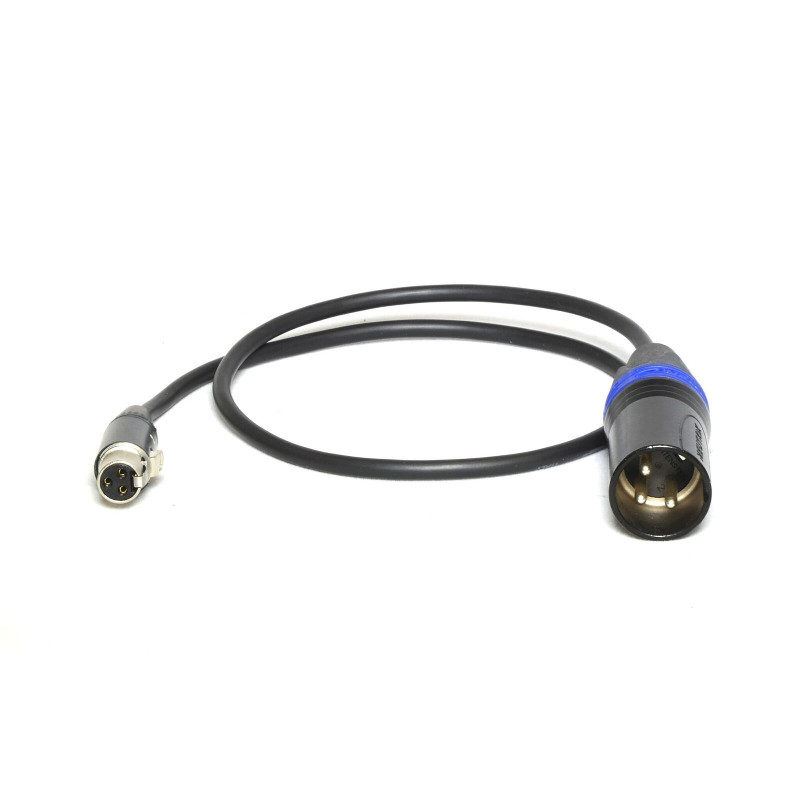 Peppercable CAY3 XLR Male - Mini XLR Female 50cm