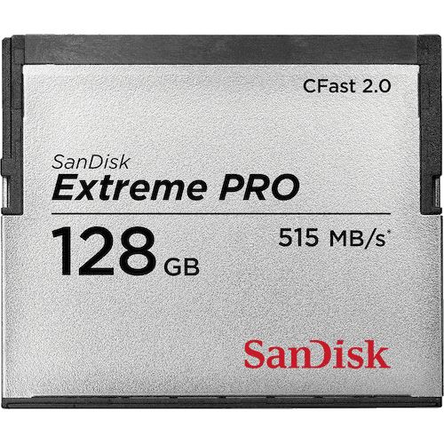 SanDisk Extreme Pro CFAST 2.0 128GB 525MB/s VPG130