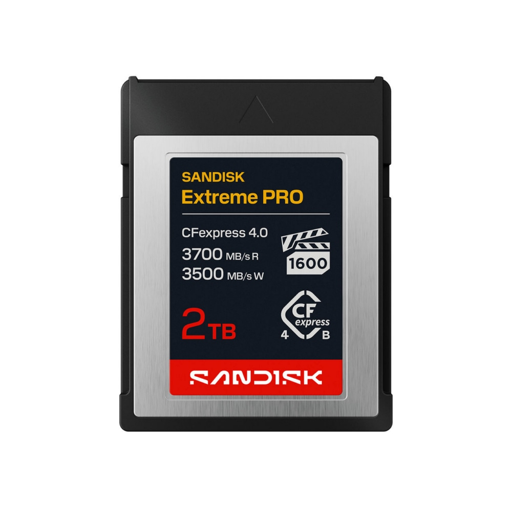 SanDisk CFexpress Extreme Pro 2TB (4.0 / Type B / 3.700.MB/s)