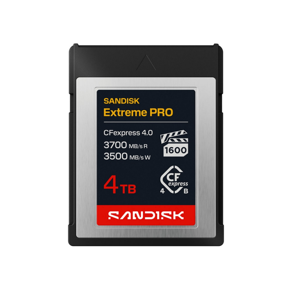 SanDisk CFexpress Extreme Pro 4TB (4.0 / Type B / 3.700.MB/s)