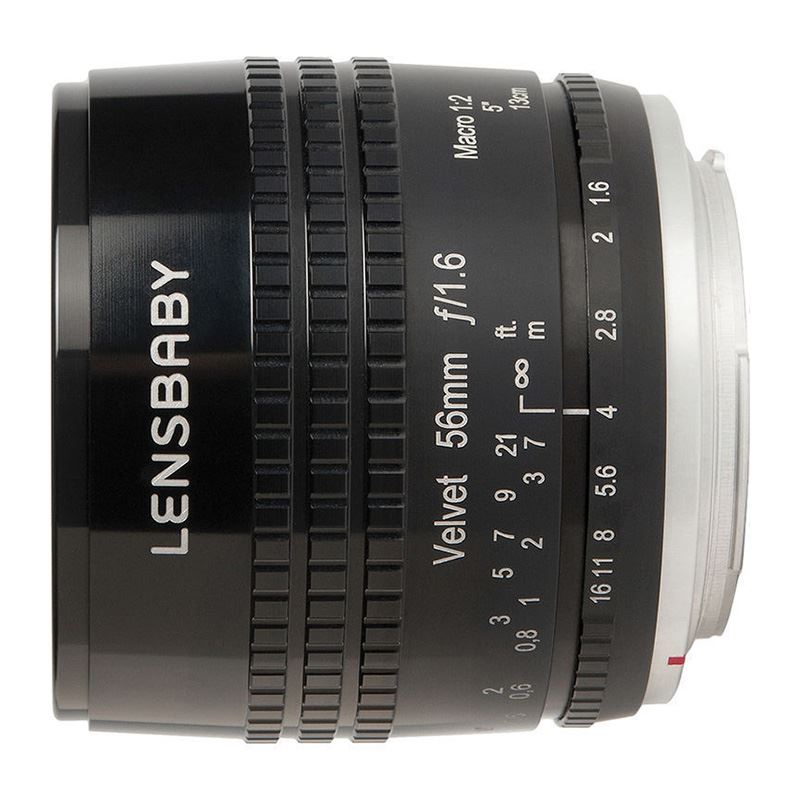 Lensbaby Velvet 56 black Canon RF