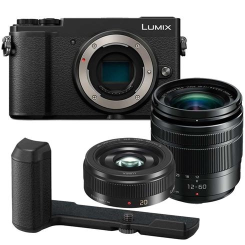 Panasonic DMC-GX9MEGK + 12-60mm + 20mm + DMW-HGR2