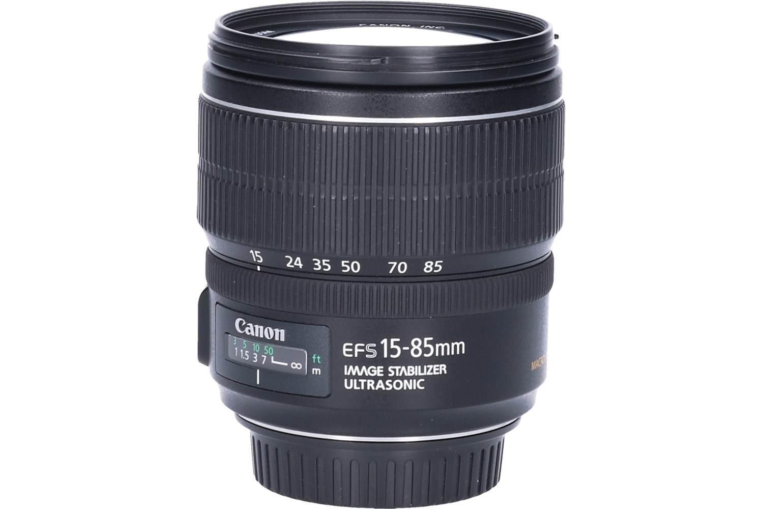 Tweedehands Canon Ef S 15 85Mm F35 56 Is Usm Sncm0857 canon kopen in de aanbieding