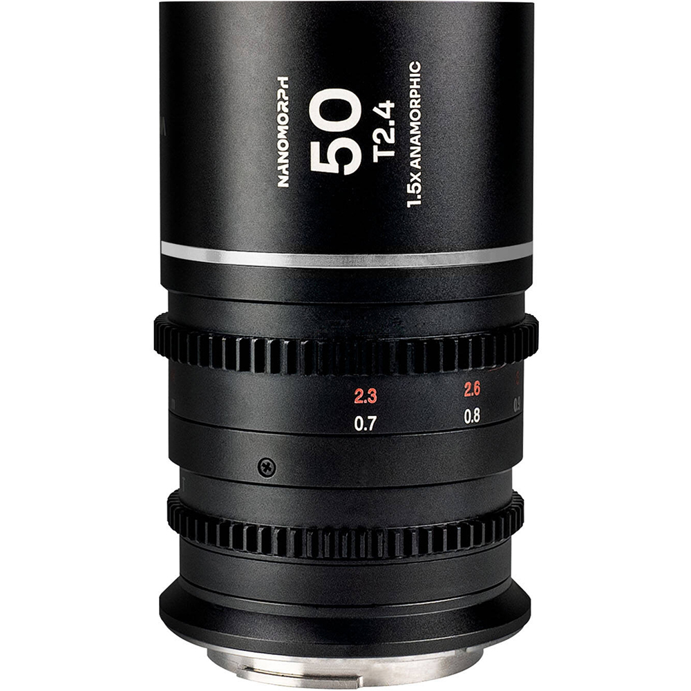 Laowa Nanomorph 50mm T2.4 1.5X S35 (Silver) (Cine) Arri PL+EF