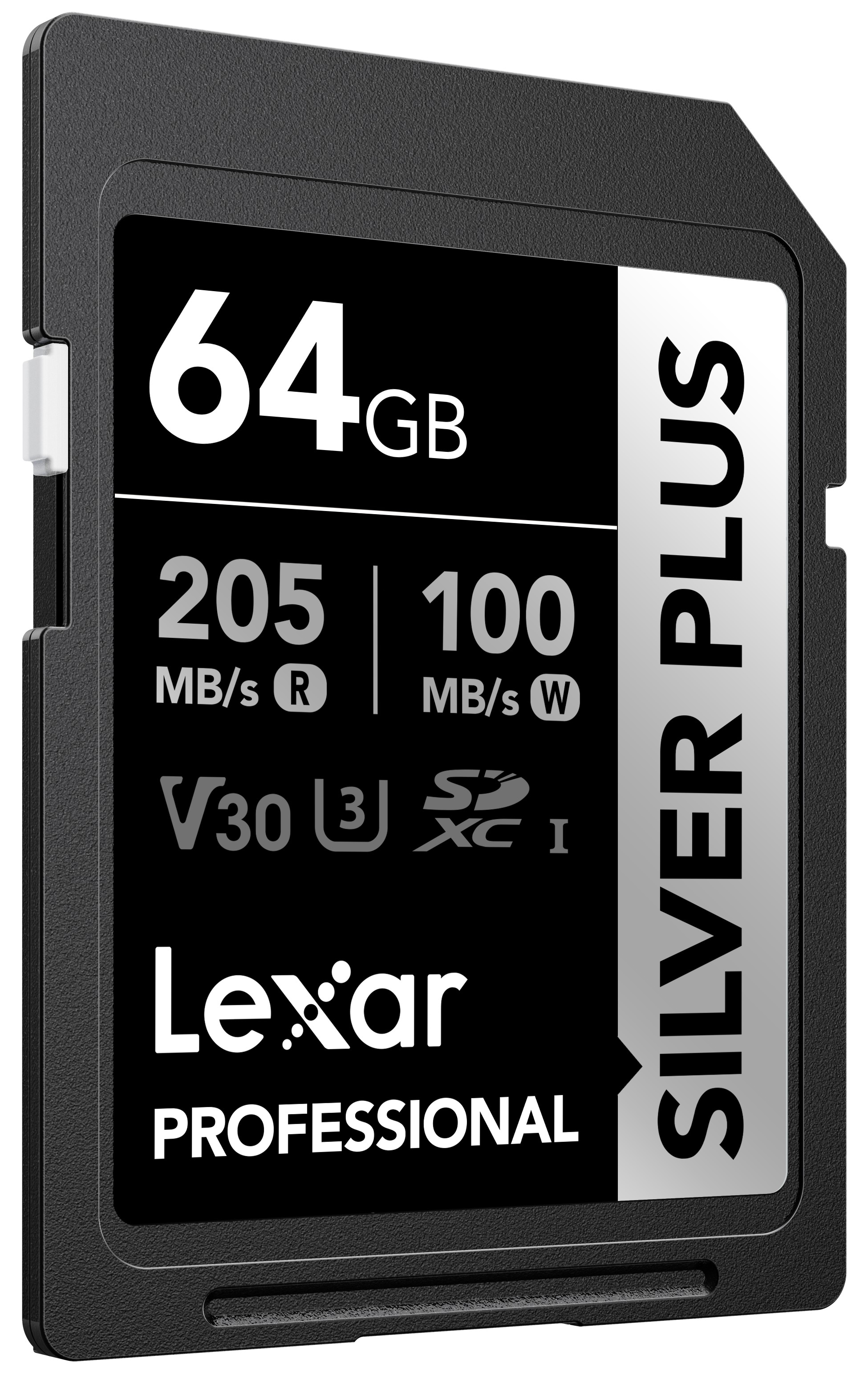 Lexar SD Silver Plus UHS-1 64GB V30