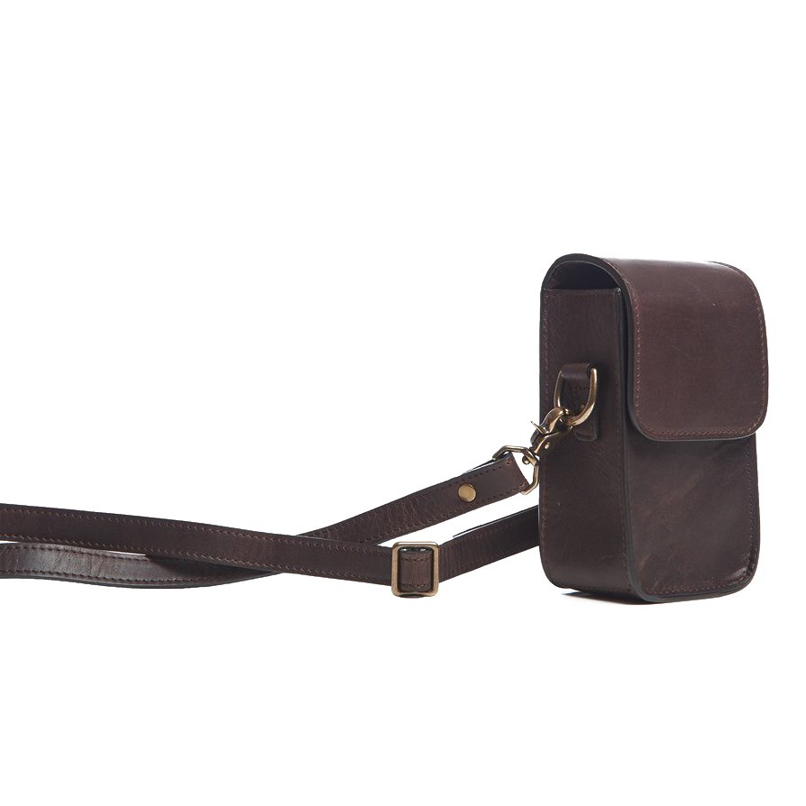 ONA The Lisbon Crossbody Dark Truffle