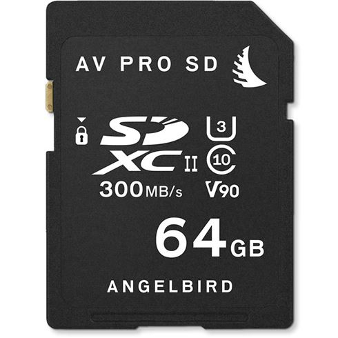 Angelbird Geheugenkaart AVpro SDXC UHS-II V90 64GB