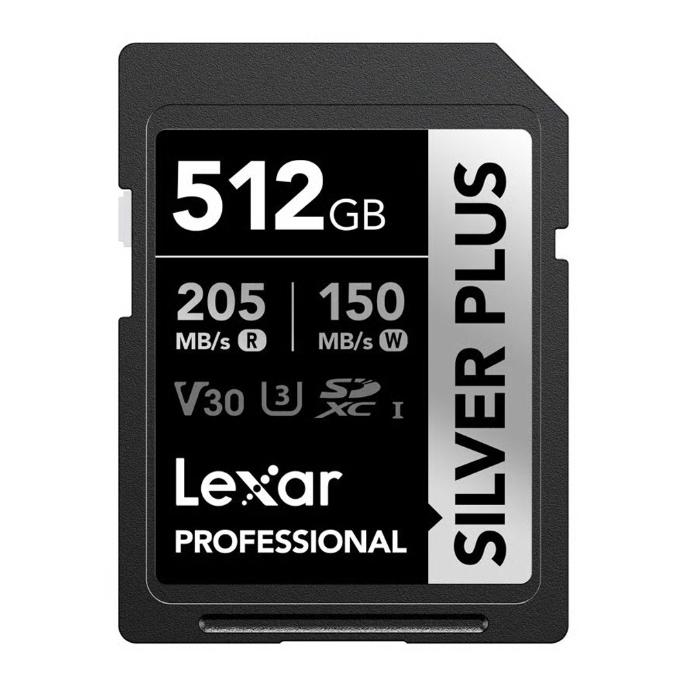 Lexar SD Silver Plus UHS-1 512GB V30