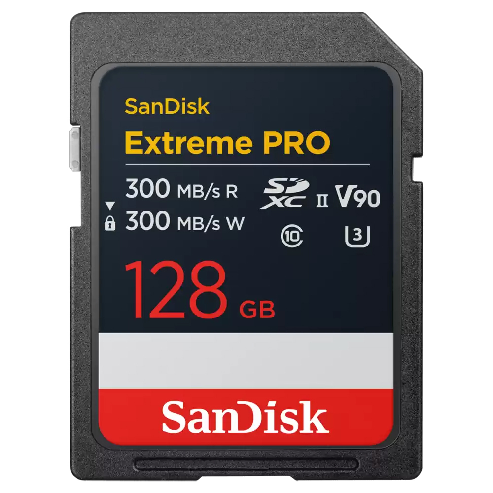 SanDisk SD Extreme Pro 128GB SD UHS-II (V90)