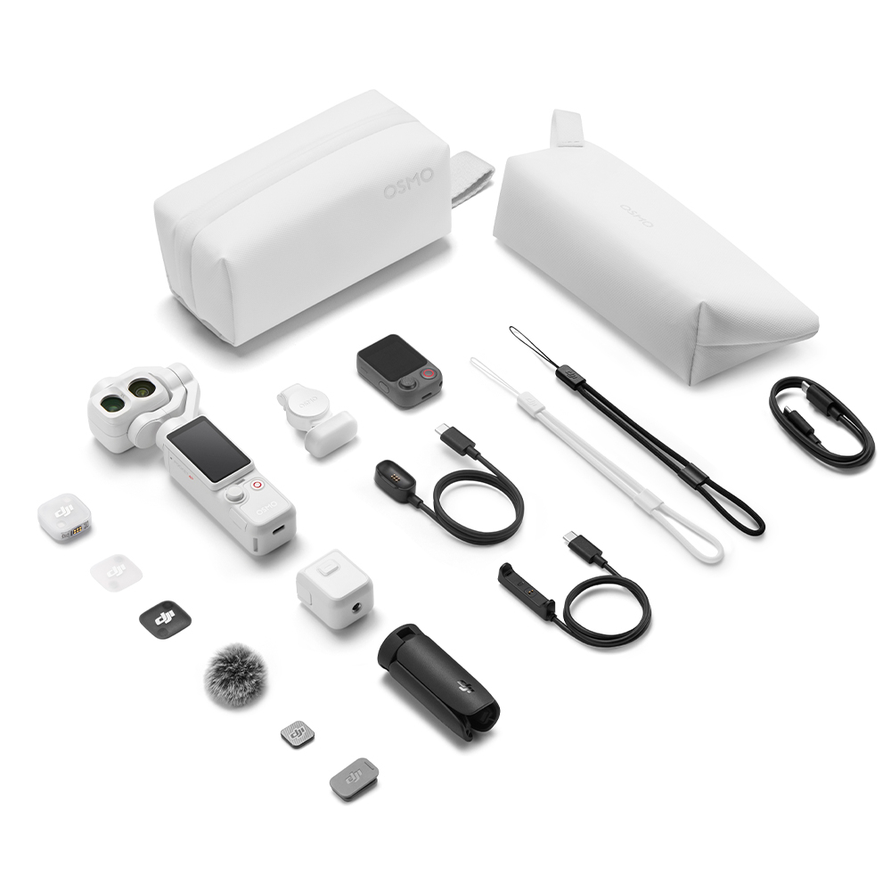 DJI Osmo Pocket 4P Vlog Combo Wit
