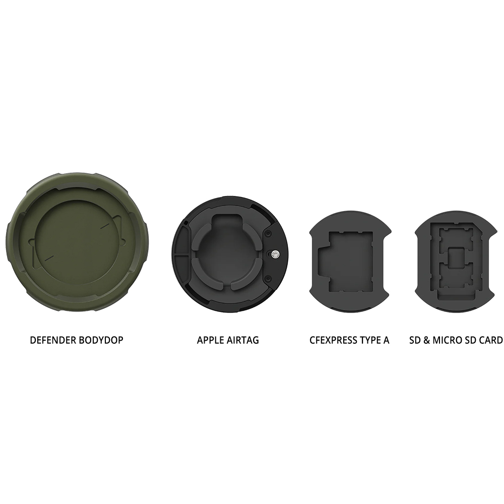 PolarPro Defender Body Cap - Canon EF Mount - Forest